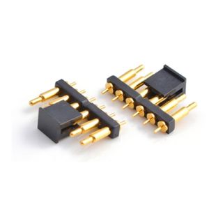 China DC12V ポゴピンコネクタ 2.54mm 2ピン 男性 キャップ ポゴピン シングル ライン 右角 ダイプ wholesale