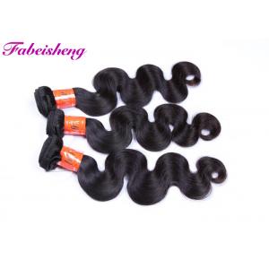 9A Grade Virgin Indian Hair / Body Wave Weave Hair Soft And Smooth