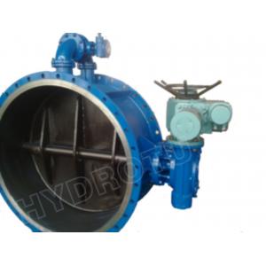 China Gear Operated Flanged Butterfly Valve 1000mm for Hydropower supplier