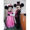 China traje adulto dos desenhos animados do minnie do mickey wholesale