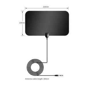 China 360 Reception Amplified Digital TV Antenna with 28dBi Gain and Portable Mini Design supplier