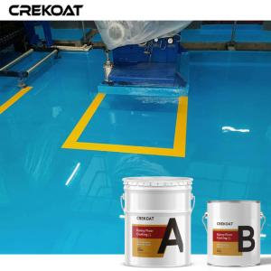 China High Gloss Water Based Epoxy Floor Coating Easy To Maintain And Clean supplier