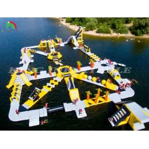 Customized Floating Aqua Park Water Amusement Park Inflatable Water Park Equipment