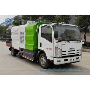 JAPAN ISUZU Vacuum Suction Dust Truck 700P 190hp Road Cleaning Vehicle 7000L Dry And Wet Street Sweeper Truck