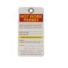 China Custom Reusable Safety Tag With Metal  Eyelet High Durability wholesale