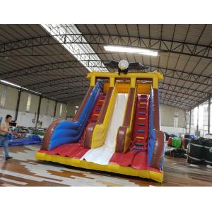 Commercial water slide inflatable fun castle infatable slide for amusement park