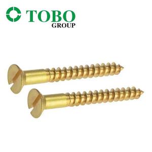 Countersunk Flat Head Long Self Tapping Screw DIN 97 M4 M6 M5 M8 20mm Chipboard Brass Slotted Wood Screw