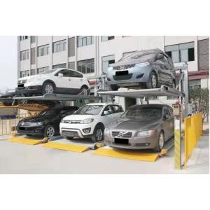 2 Post Double Car Lift Stacker System Parking For Garage Vehicle Equipment