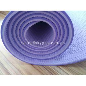 Environmental Protection Waterproof Yoga Mat Natural Rubber Material For Gymnastics