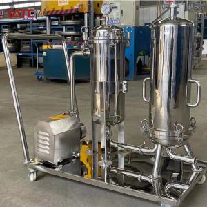 PP PE Movable Filter Housing With Trolley Pump