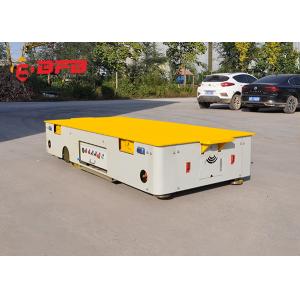 China Rechargeable Electric Platform Trackless Transfer Cart For Workshop supplier