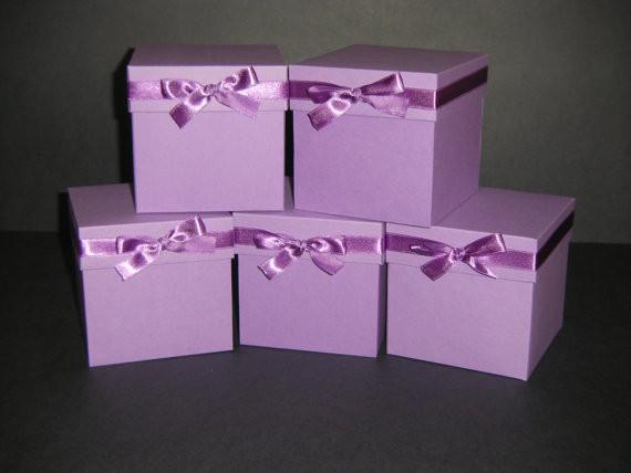 Purple Custom Printing Paper Box / New Product Gift Packaging / Paper Box For