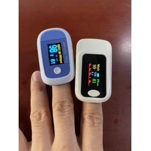 China Small OLED Fingertip Pulse Oximeter Manual Adjustable For SpO2 Pulse Monitoring supplier