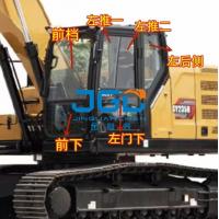 China Excavator Tempered Glass 200 205 215C 235 245 275 305H Cab Windshield on sale