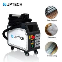 China New Air-Cooled Handheld JPT Laser Pulse Cleaning Machine 6000w Suitable For Rust Removal / Paint Removal / Wood Cleaning on sale