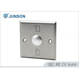 China Door Access Exit Push Button / Emergency Door Release Button Dc 12v wholesale