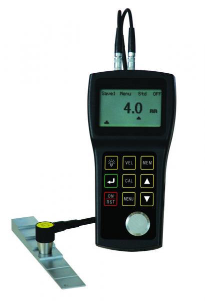 Ultrasonic Through Coating Thickness Gauge, pipe wall thickness tester, Digital