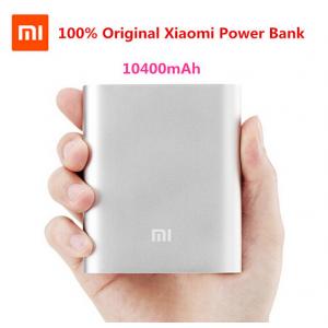 100% Original Xiaomi PowerBank 10400mAh Xiaomi 10400mah External Battery For Iphone phones