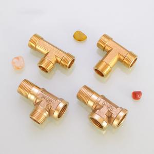 B2B Brass Fitting Tee for Water Pipe and Industry Origin Shanghai