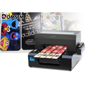 Automatic Uv Flatbed Printer , 6 Colors A3 UV Mobile Case Printing Machine