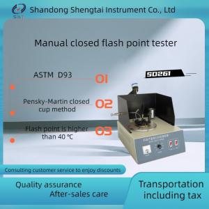 China Diesel oil above 40 ℃, transformer oil, cold pressed oil flash point SD261 closed flash point meter supplier