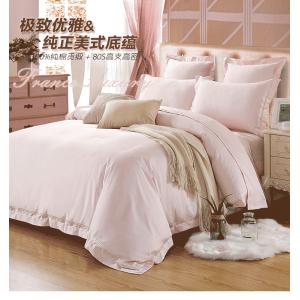 China Modern Style All Cotton Bedspreads , Softest 100 Cotton Full Size Bed Sheets supplier