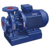 China ISW horizontal single stage centrifugal pump inline end suction on sale