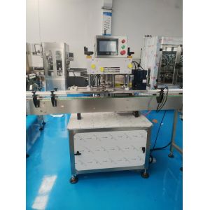 China automatic small desktop oil paste honey viscous liquid round bottle bottling filling capping labeling machine production line wholesale
