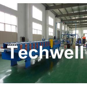China Automatic Continuous PU Sandwich Panel Machine For Prefab House, Mobile House TW-PU1000 supplier