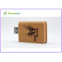 China OEM Wooden USB Flash Drive Promotion Book Wood Pendrive 4GB Pen drive with Company Logo 4GB 8GB 16GB 32GB on sale