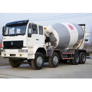 China Durable Industrial Concrete Mixer Vehicle 8×4 High Running Efficiency supplier