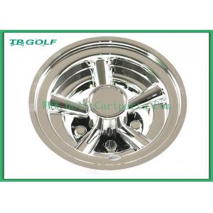 8 Inch Golf Cart Wheel Covers SS 5 Spoke Hub Caps For Steel Wheels 330g