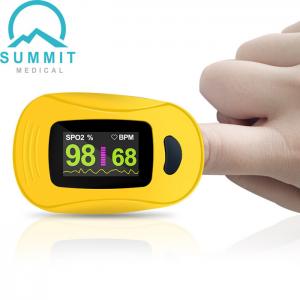 China Summit Wireless Digital Finger Pulse Oximeter Dual Color OLED supplier