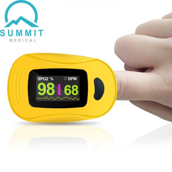 Summit Wireless Digital Finger Pulse Oximeter Dual Color OLED