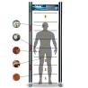 China Intelligent Metal Detection Gate Multiple Zone Copper Metal Detection Systems wholesale