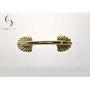 Gold Shell Shaped Plastic Coffin Handle Popular Product With High Durability P9003