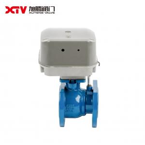 China Gas Media High Platform Wafer Ball Valve with Straight Through Type Channel SS304/Wcb supplier