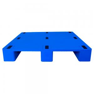 Single Faced Heavy Weight Plastic Pallet 1200x1000mm Customized OEM Solutions Offered