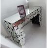 China Beveled Mirrored Console Table 110 * 40 * 76cm H Size Full Silver Color wholesale