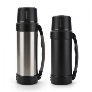 China 1.5/1.8 Liter Vacuum Travel Pot Double-Walled Stainless Steel Travel Pot Insulated Chilly Bottle supplier