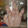 Fire resistant Giant Inflatable Single Hand Decoration with 5 fingers
