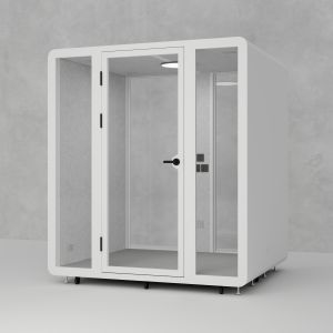 China Cabina de Reuniones para 4 Personas con Rendimiento Acústico STC35dB, Tamaño Exterior L200×A180×H233cm y Tamaño Interior L186×A164×H206cm wholesale