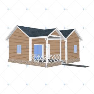 China Residential - (Heya-Q01) China light gauge steel house light gauge steel prefab home construction supplier