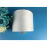 China Eco - Friendly 100 Spun Polyester Yarn S Twist And Z Twist Yarn Raw White Bright wholesale