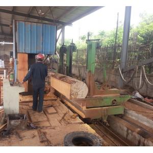 China Diameter 1000mm Vertical Band Sawmill Timber Cutting Machine Vertical Bandsaw Mill with CNC Log carriage supplier