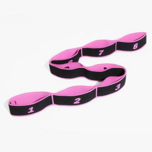 Customized Pull Strap Belt Polyester Latex Elastic Latin Dance Stretching Band Loop