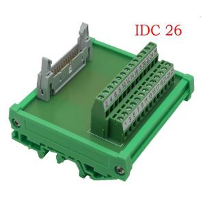IDC26 26pin Header Breakout Board Terminal Block Connector PLC adapter Interface
