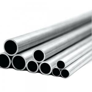 China 1050 Sliver Color Aluminum Lean Pipe Customized 100mm H14 H24 supplier
