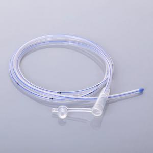 Disposable Silicone Coated Catheter Silicone Stomach Feeding Tube 8-24FR