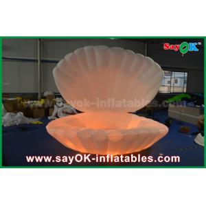 Popular Valentine Outdoor Inflatable Decorations For Engagement Event Inflable Ocean Themed Shell